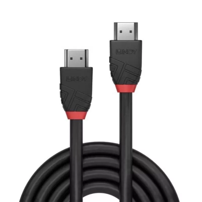 Lindy 1 m 8K60Hz HDMI-kaapeli, Black Line