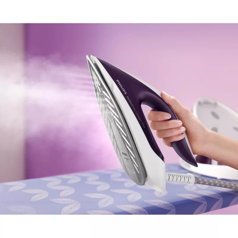 Philips GC7933/30 höyrysilitysasema 2400 W 1,5 L SteamGlide Plus silityspohja violetti