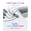 USB-keskitin icybox IB-HUB1450-C31 — 10 porttia, USB 3.2