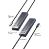 USB-keskitin icybox IB-HUB1450-C31 — 10 porttia, USB 3.2
