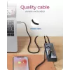 USB-keskitin icybox IB-HUB1450-C31 — 10 porttia, USB 3.2