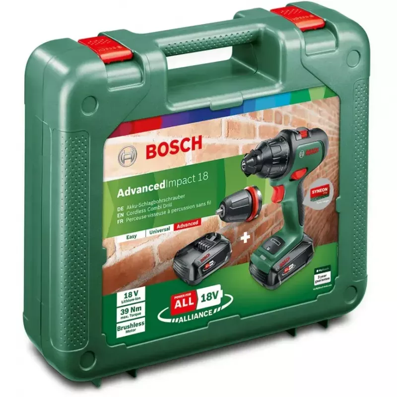 Akkuporavasara Bosch AdvancedImpact 18
