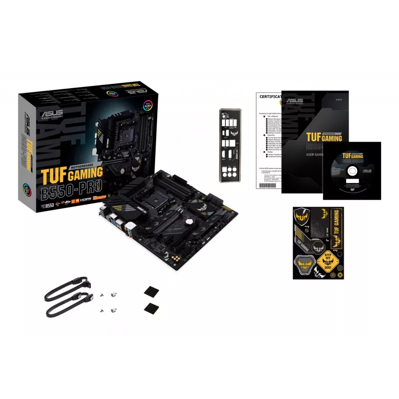 ASUS TUF GAMING B550-PRO AMD B550 kanta AM4 ATX