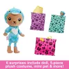 Muotinukke MATTEL Barbie Cutie Reveal nukke monivärinen 139 mm