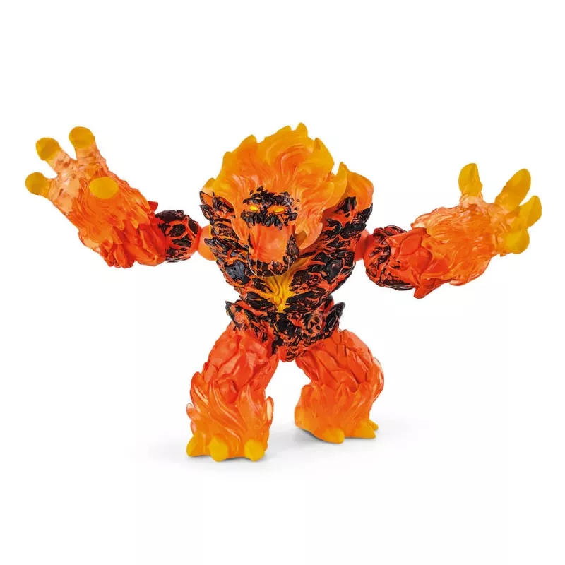 schleich ELDRADOR CREATURES Lava Smasher, 7 vuotta, Lava World, hirviöt ja lohikäärmeet, oranssi, muovi, 1 kpl
