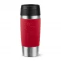 EMSA Travel Mug Classic N2020400 matkamuki 360 ml musta, punainen, ruostumaton teräs