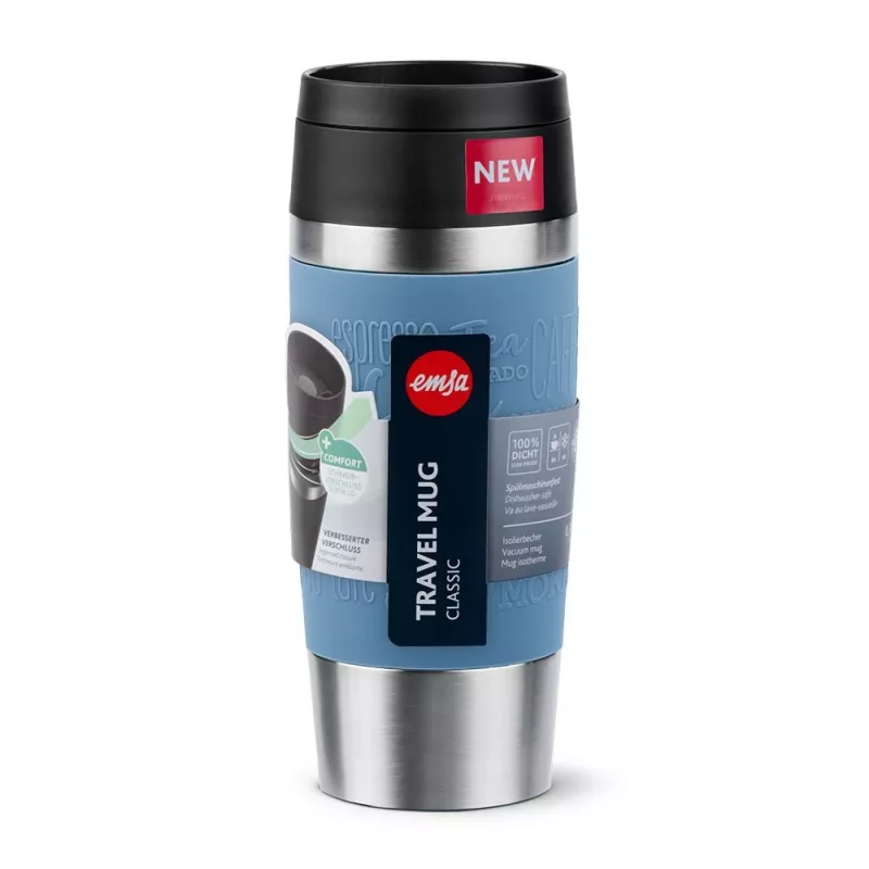 EMSA Travel Mug Classic 360 ml sininen ruostumaton teräs matkamuki