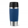EMSA Travel Mug Classic N2020300 matkamuki 360 ml musta, sininen, ruostumaton teräs ruostumaton teräs