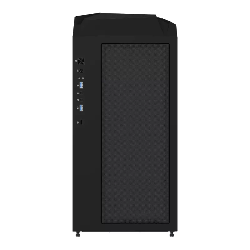 GIGABYTE C301 GLASS Midi Tower musta