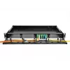 DeLOCK 19 tuuman kuitu-HD-patch-paneeli 1U musta metalli rack-asennus