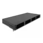 DeLOCK 19 tuuman kuitu-HD-patch-paneeli 1U musta metalli rack-asennus