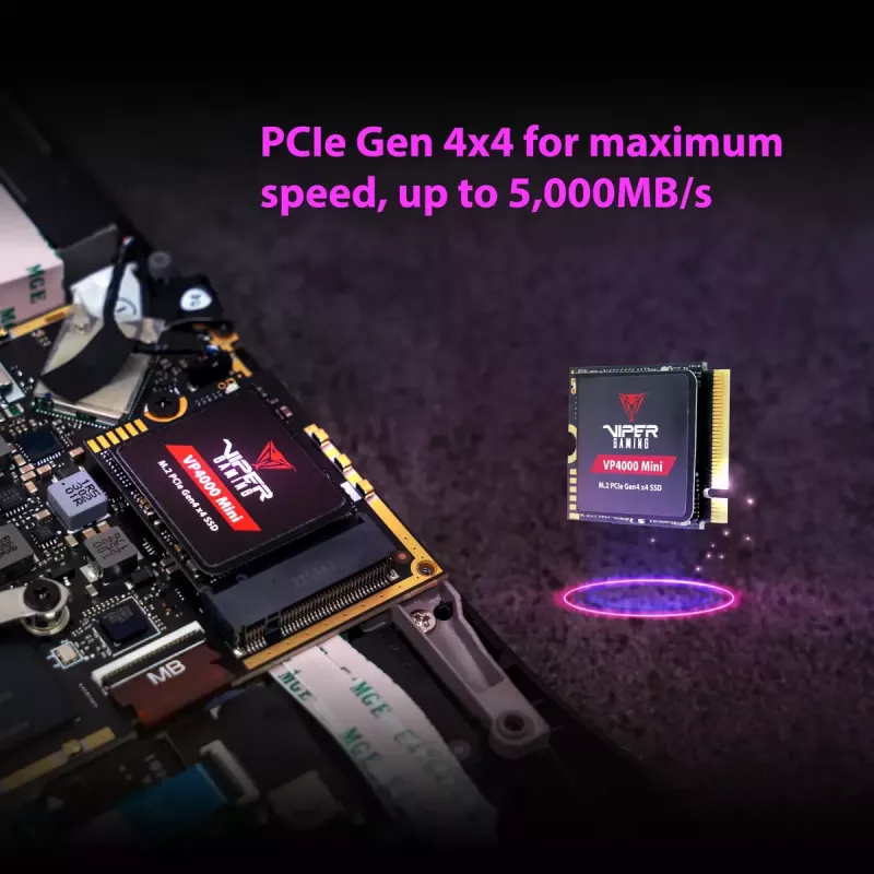 SSD-kiintolevy Patriot Memory 1 TB M.2 PCI Express 4.0 NVMe VP4000 Mini