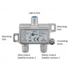 Kaapelisplitteri Goobay SAT Priority Splitter