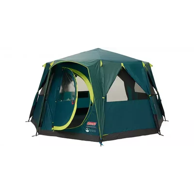 Teltta Coleman Octagon vihreä keltainen