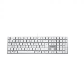 CHERRY KC 200 MX näppäimistö yleis USB QWERTZ saksa hopea, valkoinen