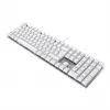 CHERRY KC 200 MX näppäimistö yleis USB QWERTZ saksa hopea, valkoinen