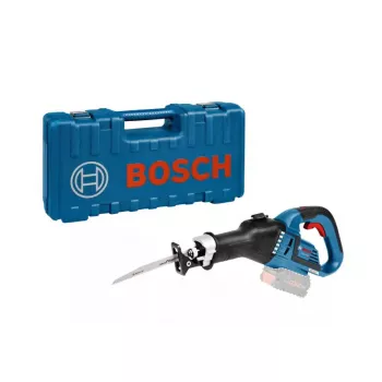 Bosch GSA 18V-32 Professional akkukäyttöinen puukkosaha, 18 V, 32 mm iskunpituus, ilman akkua ja laturia, kotelossa, sininen/musta