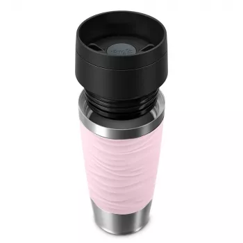 EMSA Travel Mug Waves 360 ml pinkki ruostumaton teräs matkamuki