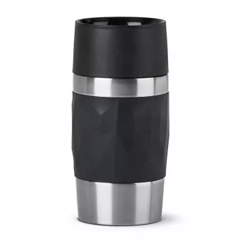Termosmuki EMSA N21601 0,3 l, musta, ruostumaton teräs