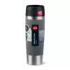 EMSA N2022300 Travel Mug Classic Grande termosmuki, 500 ml, ruostumaton teräs/PP/silikoni, Quick Press -kansi, harmaa