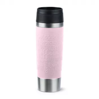 EMSA Travel Mug Classic Grande 500 ml pinkki, ruostumaton teräs