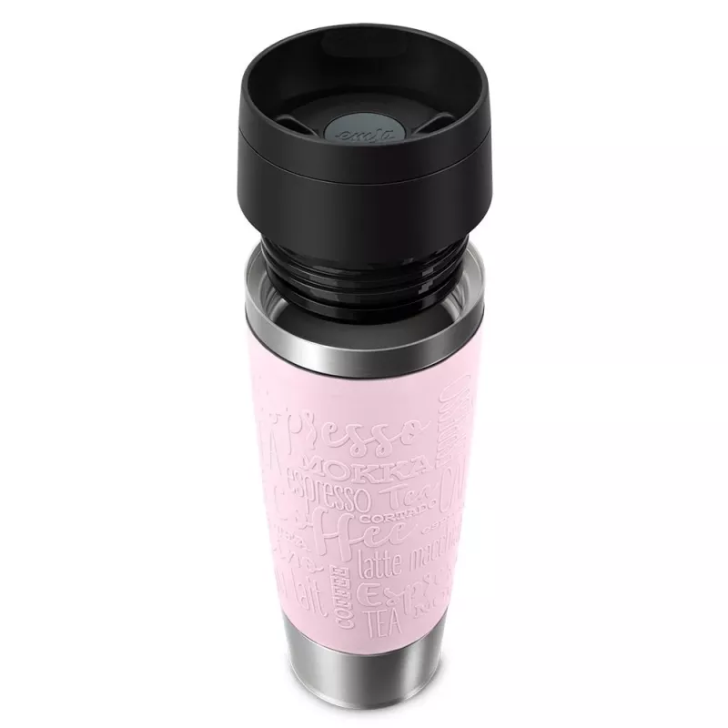 EMSA Travel Mug Classic Grande 500 ml pinkki, ruostumaton teräs