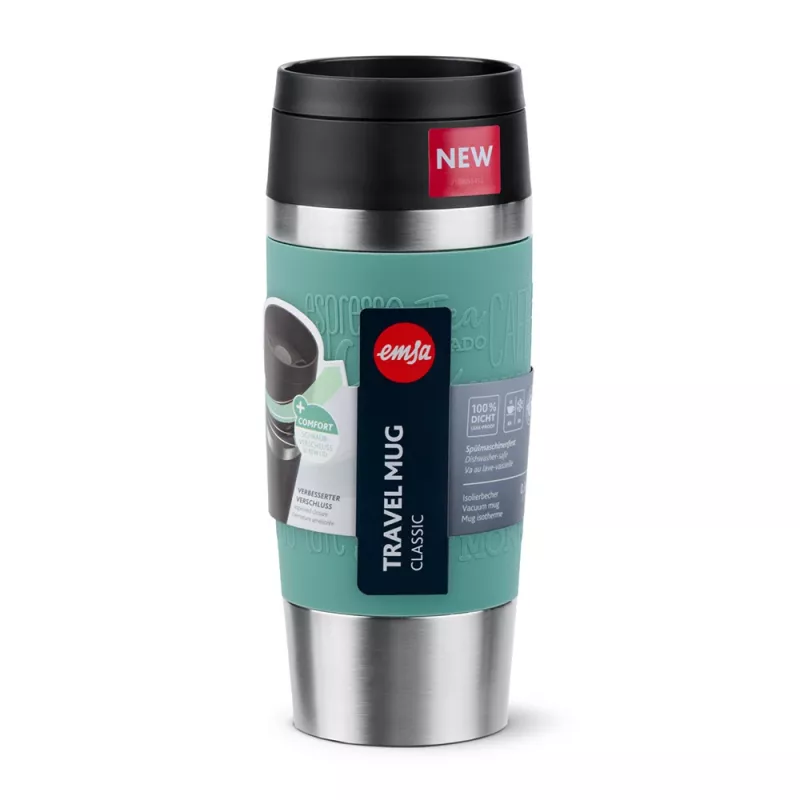 EMSA Travel Mug Classic 360 ml sininen ruostumaton teräs matkamuki
