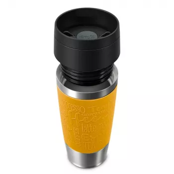 EMSA Travel Mug Classic 360 ml keltainen ruostumaton teräs matkamuki