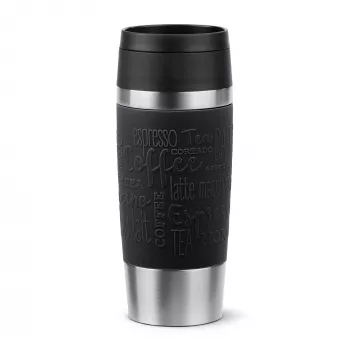 EMSA Travel Mug Classic N2020200 matkamuki 360 ml musta, ruostumaton teräs