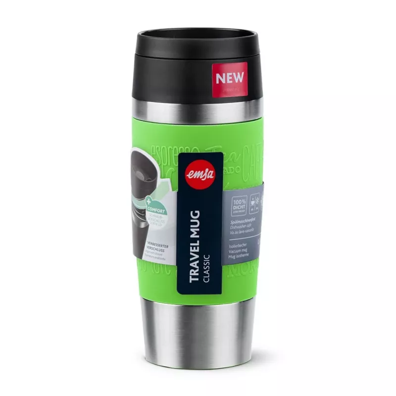 Termomuki EMSA TRAVEL MUG Classic 0,36 l limetti ruostumaton teräs