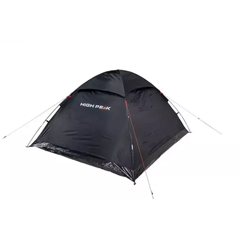 Kupoliteltta High Peak Monodome XL 4 henkilöä musta