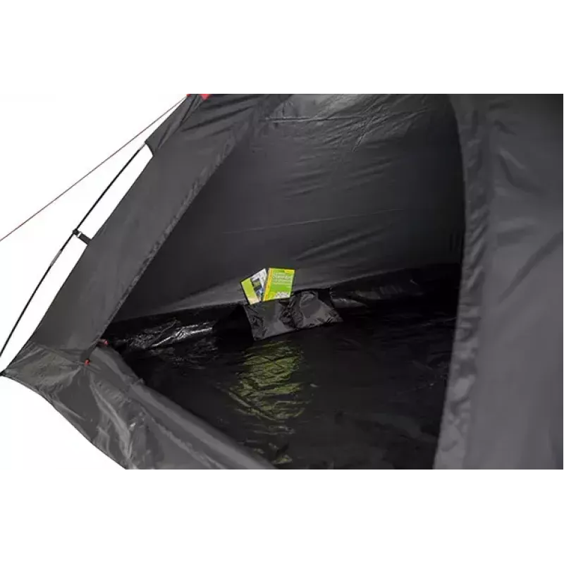 Kupoliteltta High Peak Monodome XL 4 henkilöä musta