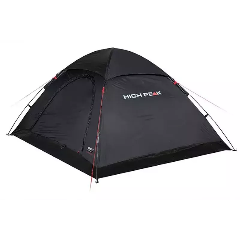 Kupoliteltta High Peak Monodome XL 4 henkilöä musta