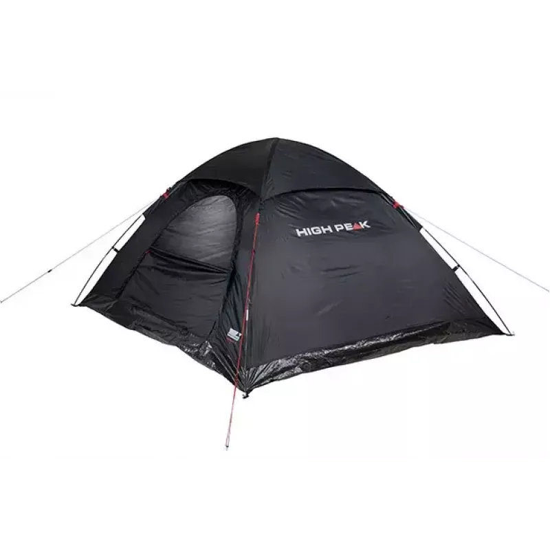 Kupoliteltta High Peak Monodome XL 4 henkilöä musta