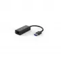 Kensington UA0000E USB-A Ethernet-sovitin – musta, johdollinen, USB, Ethernet, 5000 Mbit/s, musta