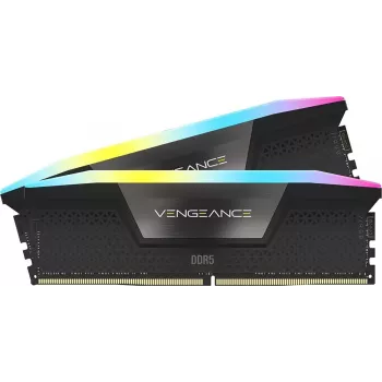 CORSAIR muisti 32GB DDR5 (2x16GB) DRAM 5200MT/s CL40 Vengeance RGB -muistisarja - musta