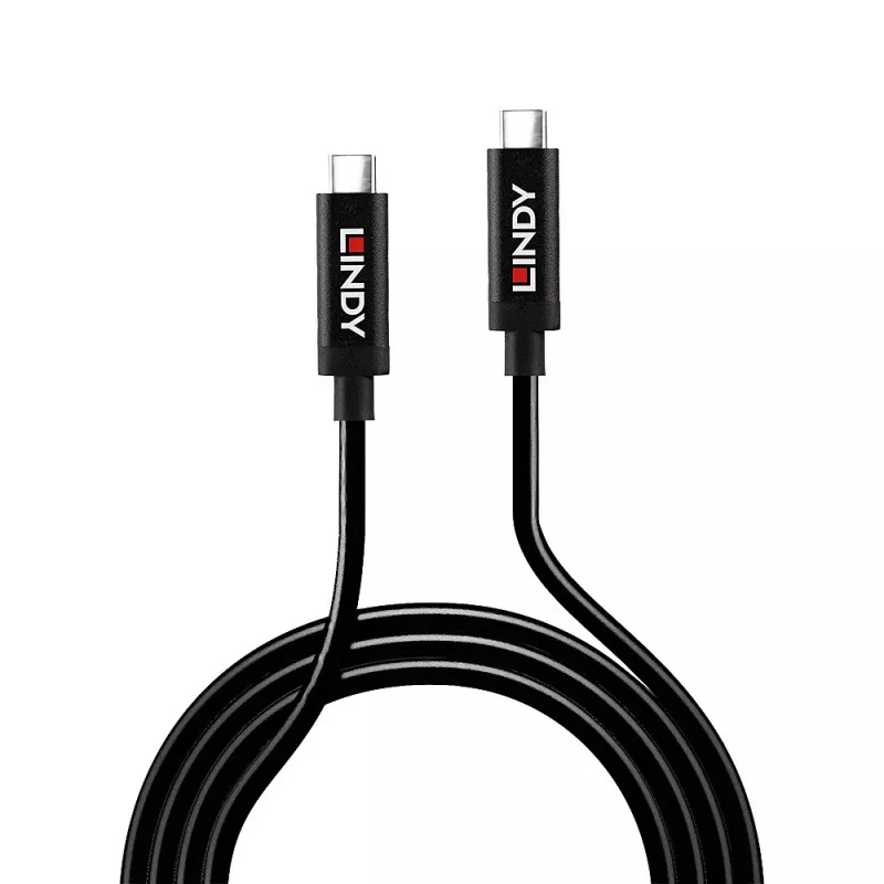 USB-kaapeli Lindy 3m USB 3.2 Gen 2 C/C -aktiivikaapeli