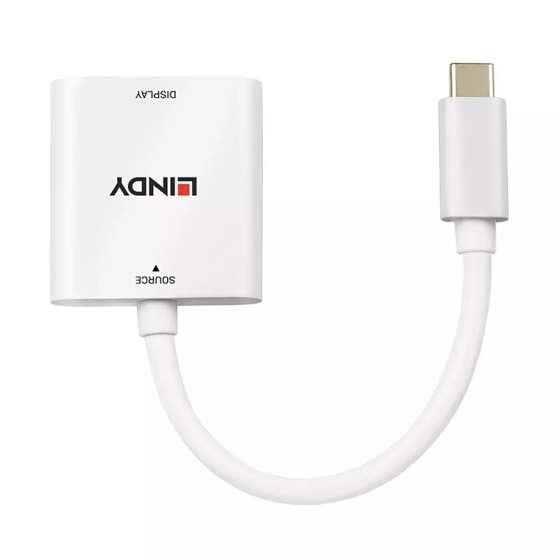 I/O-muunnin USB-C - HDMI Lindy 43339 1 musta