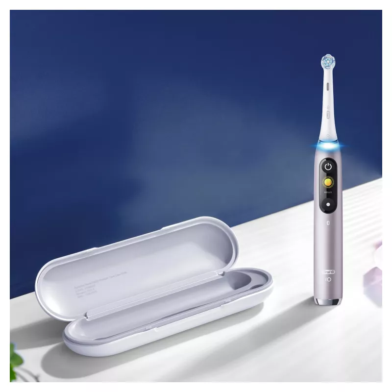 Oral-B iO Series 9n pyörivä-värähtelevä hammasharja aikuisille rose