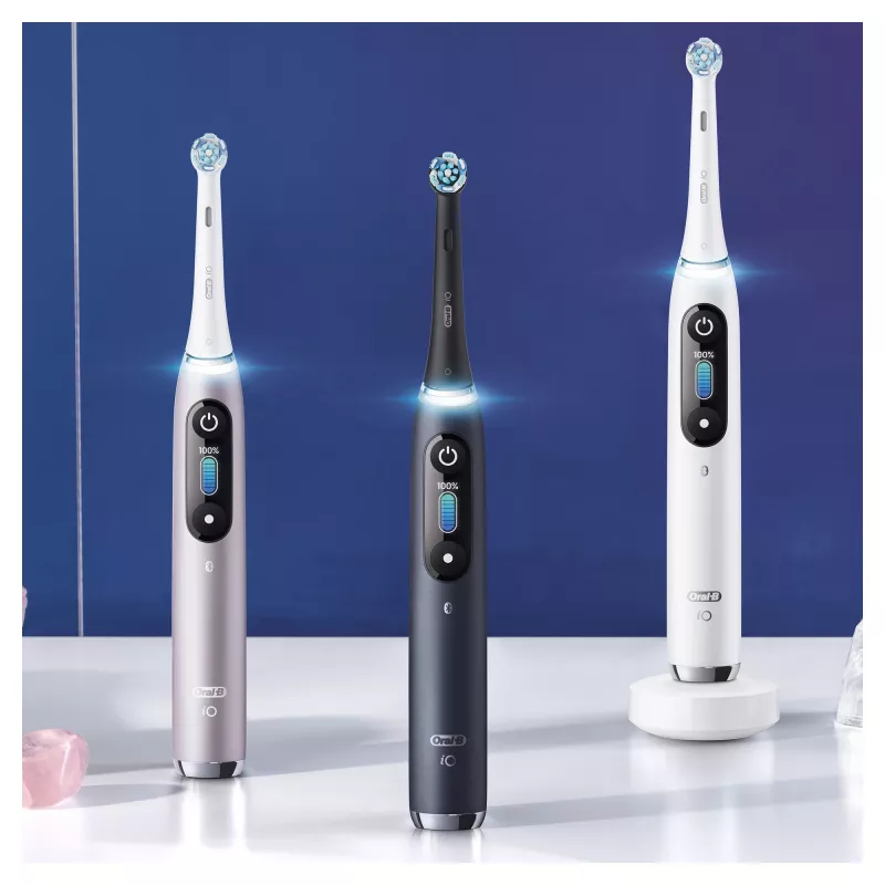 Oral-B iO Series 9n pyörivä-värähtelevä hammasharja aikuisille rose