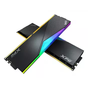 DIMM 32 GB DDR5-8000 (2x 16 GB) Dual-Kit, keskusmuisti musta, AX5U8000C3816G-DCLARBK, XPG Lancer RGB, INTEL XMP, AMD EXPO