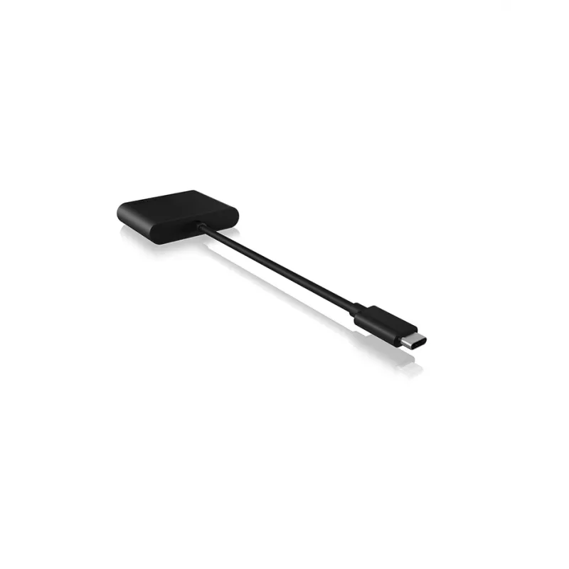 ICY BOX IB-CR301-C3 kortinlukija USB 3.2 Gen 1 (3.1 Gen 1) Type-C musta