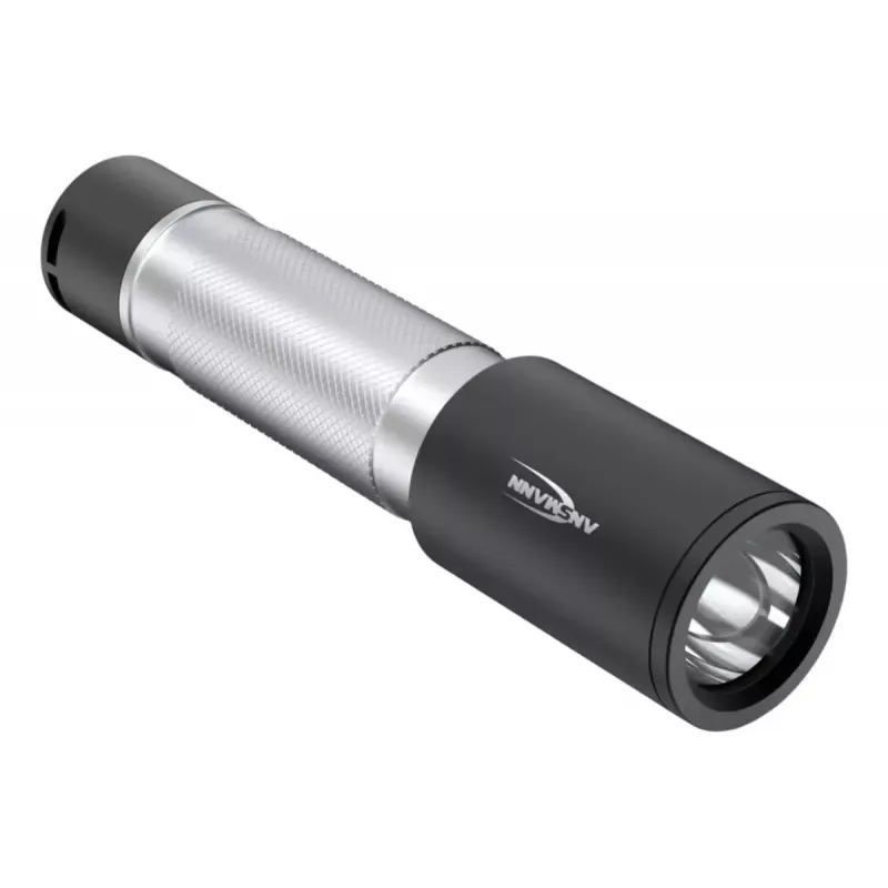Yleis-taskulamppu Ansmann Daily Use 300B musta hopea LED 5W IPX4