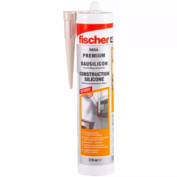 Silikonitiivistemassa Fischer Premium Baudichtstoff DBSA