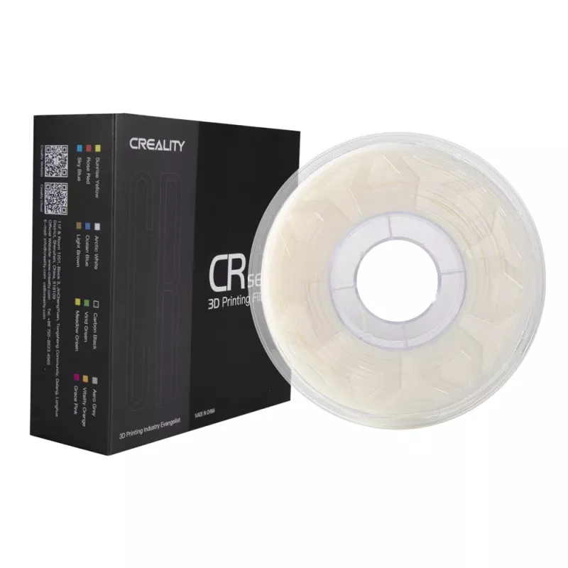 CREALITY 3D-filamentti PLA 1,75 mm norsunluunvalkoinen 1 kg