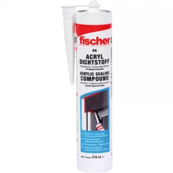 Akryylitiiviste Fischer 053110 310 ml valkoinen