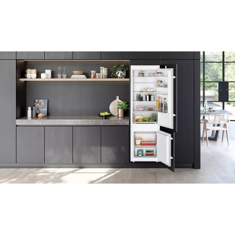 Siemens iQ100 KI87VNSE0 jääkaappipakastin, 270 l (200 l + 70 l), energialuokka E