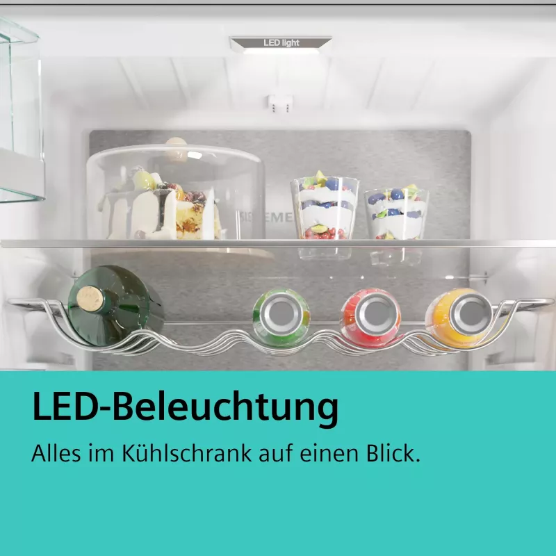 Siemens iQ100 KI87VNSE0 jääkaappipakastin, 270 l (200 l + 70 l), energialuokka E