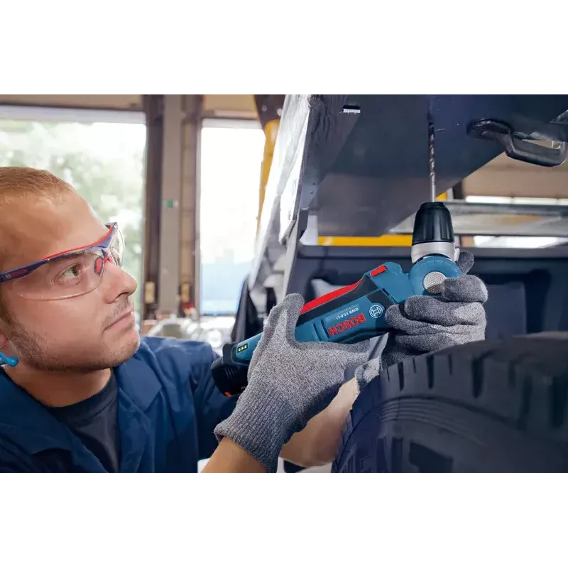 Bosch GWB 12V-10 Professional 0601390909 akkukäyttöinen kulmaporakone, 12 V, 11 Nm, 1300 kierr./min, avaimeton, ilman akkua