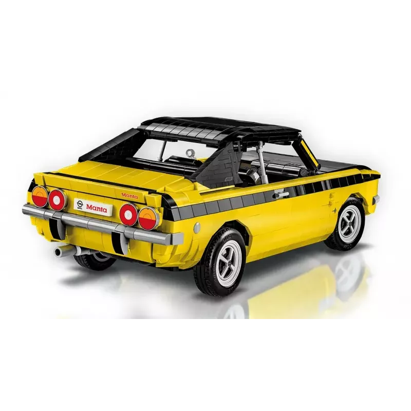 Rakennuslelu Cobi Opel Manta A 1970 malli mittakaavassa 1:12, rakennussarja